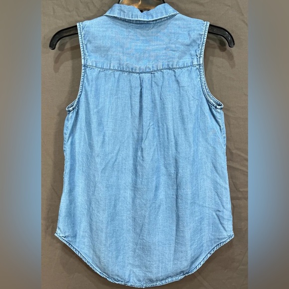 Who What Wear Chambray Tank Size XS - Picture 4 of 8